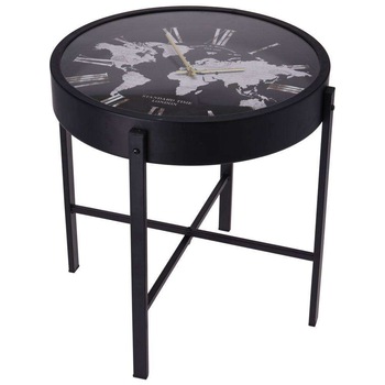 Masa de cafea, Home Styling Collection, Ceas, Metal, 40 cm Masa de cafea, Home Styling Collection, Ceas, Metal, 40 cm