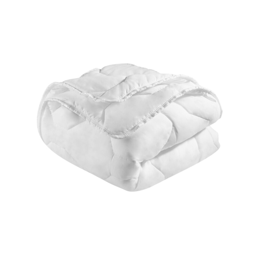 Set 2 pilote Deco, 4 anotimpuri, poliester, hipoalergenica, 200 x 220 cm, alb