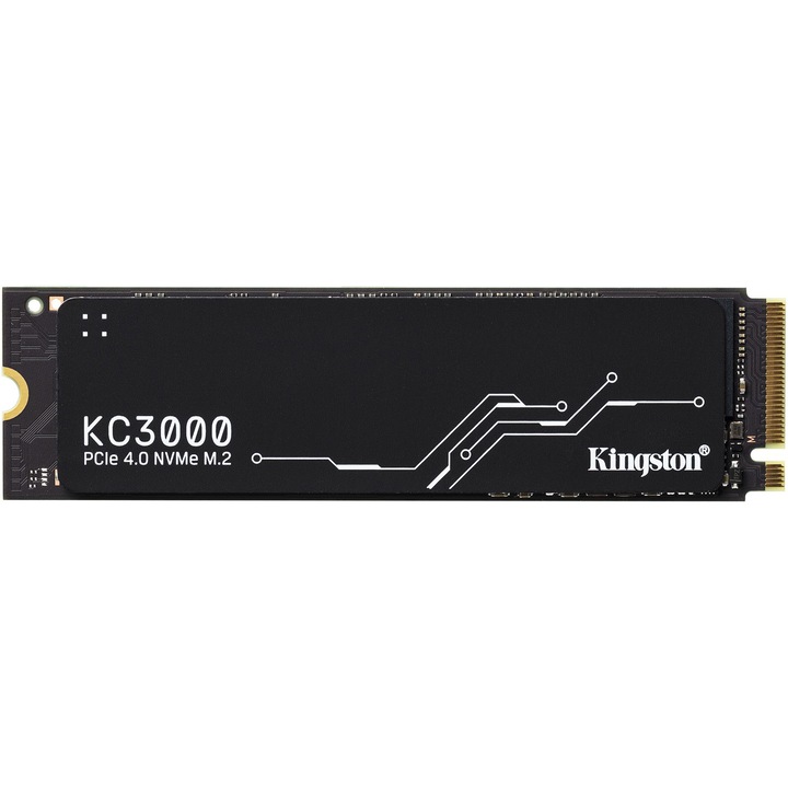 Памет Solid State Drive (SSD) Kingston KC3000 Gen.4, 2048GB, NVMe, M.2.