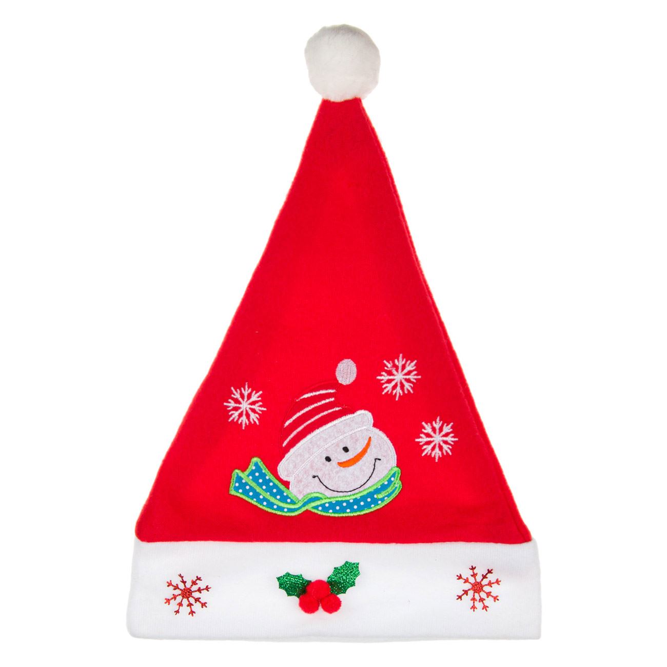 Caciulita Craciun, Zola®, pentru copii,model cu Om de Zapada, 34 cm