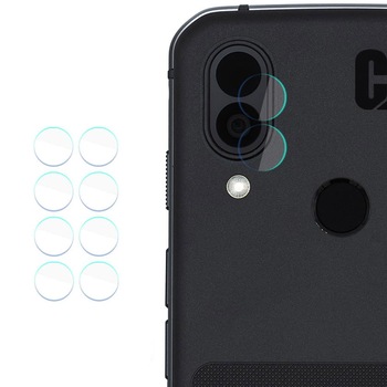 Set 4 folii protectie camera spate 3MK pentru CAT S62 Pro, 7H, 0.2 mm, Sticla hibrida, Transparent Set 4 folii protectie camera spate 3MK pentru CAT S62 Pro, 7H, 0.2 mm, Sticla hibrida, Transparent