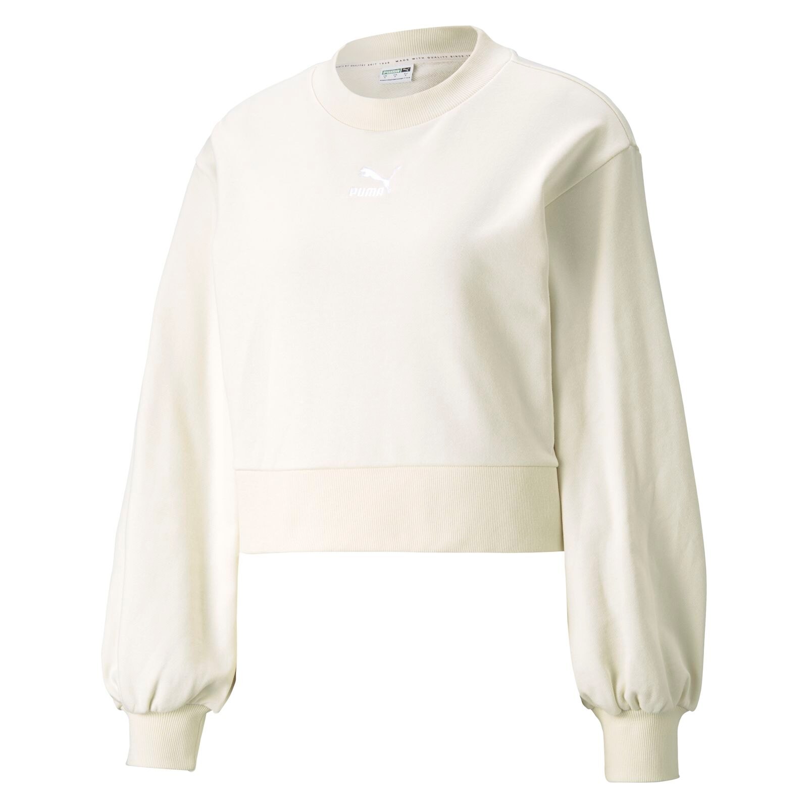 Bluza Puma Classics Puff Sleeve Crew 53161673 Femei Bej L