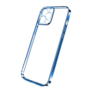 Husa de protectie compatibila iPhone 13 Pro , 360 Cover Design New Thin Shockproof TPU 4K HD , protectie completa a camerei Albastru