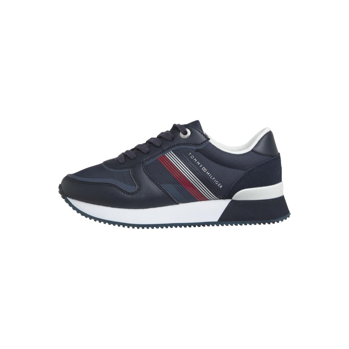 Pantofi sport dama, Tommy Hilfiger, Active City Sneaker, Poliuretan, Albastru