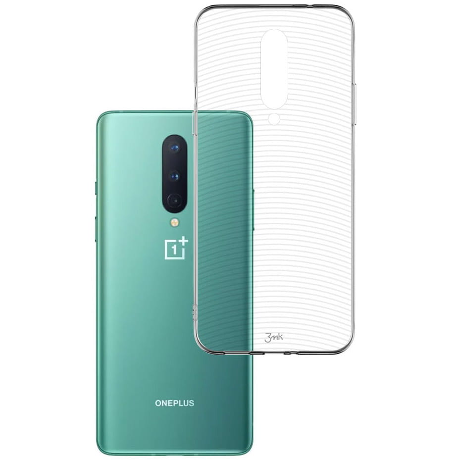 Husa de protectie 3MK Armor Case pentru OnePlus 8, TPU, Transparent