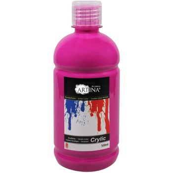 Vopsea acrilic Artina, Crylic, 500ml, Mov Vopsea acrilic Artina, Crylic, 500ml, Mov