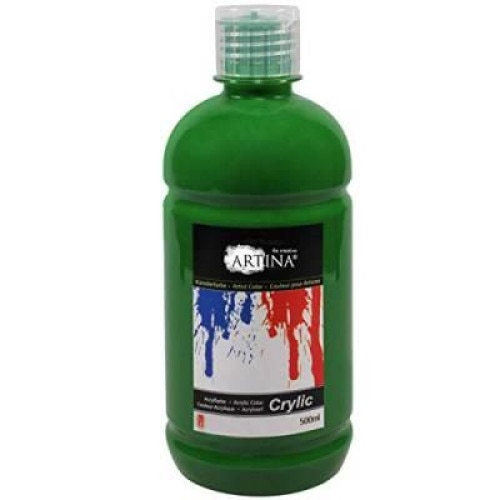 Vopsea acrilic Artina, Crylic, 500ml, Verde