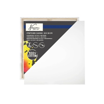 Set 2 panze pentru pictura 20x20cm Nassau Set 2 panze pentru pictura 20x20cm Nassau