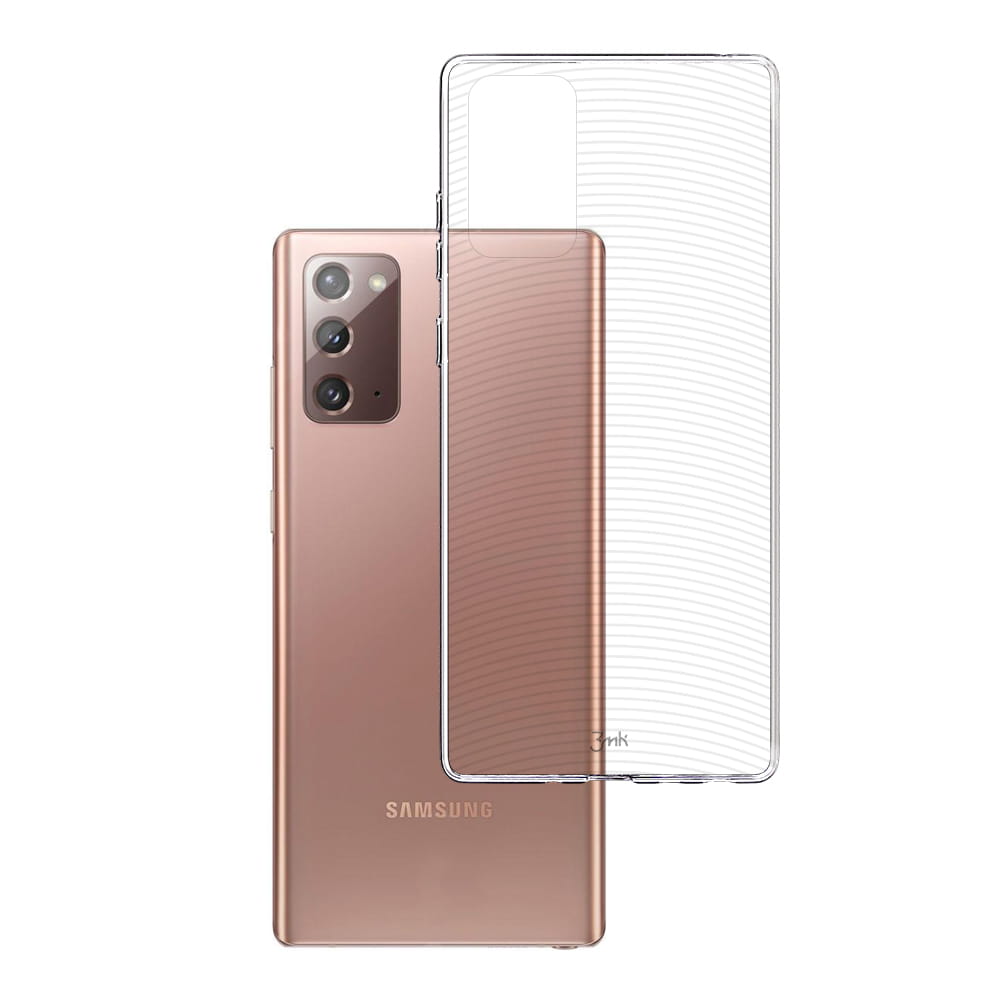 Husa de protectie 3MK Armor Case pentru Samsung Galaxy Note 20, TPU, Transparent