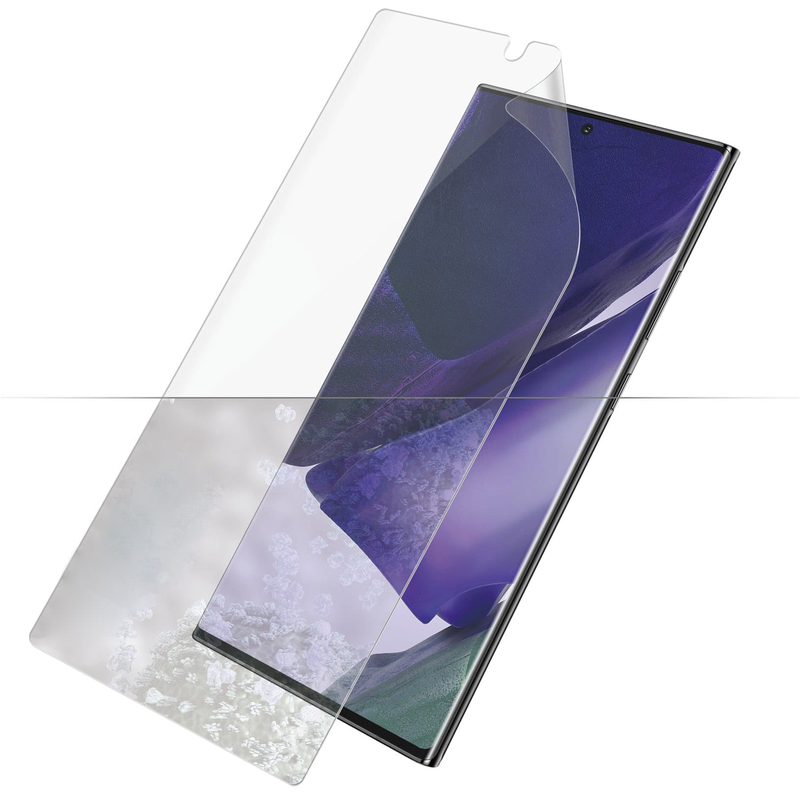 Folie protectie Panzerglass, E2E CF AB, Compatibill Samsung Galaxy Note 20 Ultra, Poliuretan, Transparent