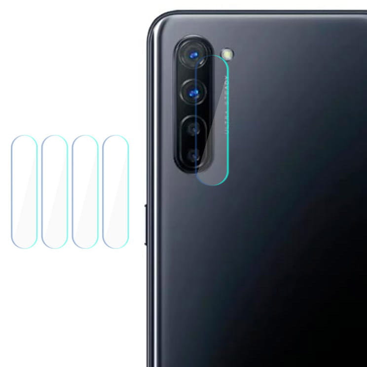 Folie Sticla Camera Foto pentru Oppo Reno 3, 3MK, Transparent