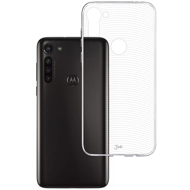 Husa 3MK Armor Case pentru Motorola Moto G8 Power, TPU, Transparent
