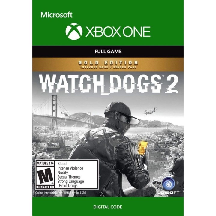 Игра Watch Dogs 2 Gold издание за Xbox One