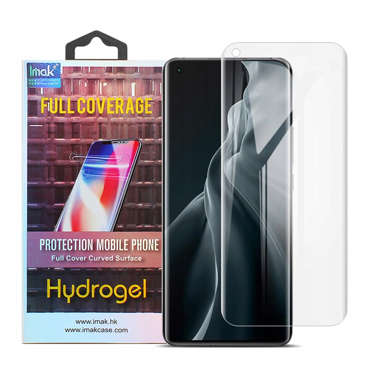 Folie Protectie pentru Xiaomi Mi 11 5G, Imak Hydrogel III, Transparent