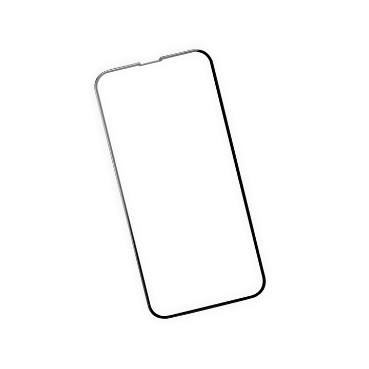 Стъклен протектор BASEUS за iPhone 13 Pro Max 6.7 inch 2021, 0.23mm, curved-screen with crack-resistant edges, комплект 2 бр., черен