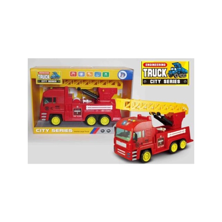 Magic Toys 5105208 Tűzoltó teherautó fénnyel 37cm-es