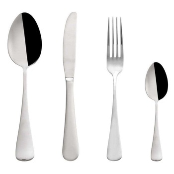 Set 24 tacamuri Orion, 6 Persoane, Inox, Lucios, Argintiu Set 24 tacamuri Orion, 6 Persoane, Inox, Lucios, Argintiu