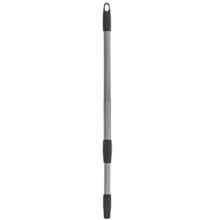 Stalp Telescopic, Orion, Pentru Mop Si Matura, Fir Universal Pentru Atasarea Uneltelor, Pentru Casa Si Gradina, Maner Confortabil, Lungime Reglabila De La 75 La 130 Cm, Gri