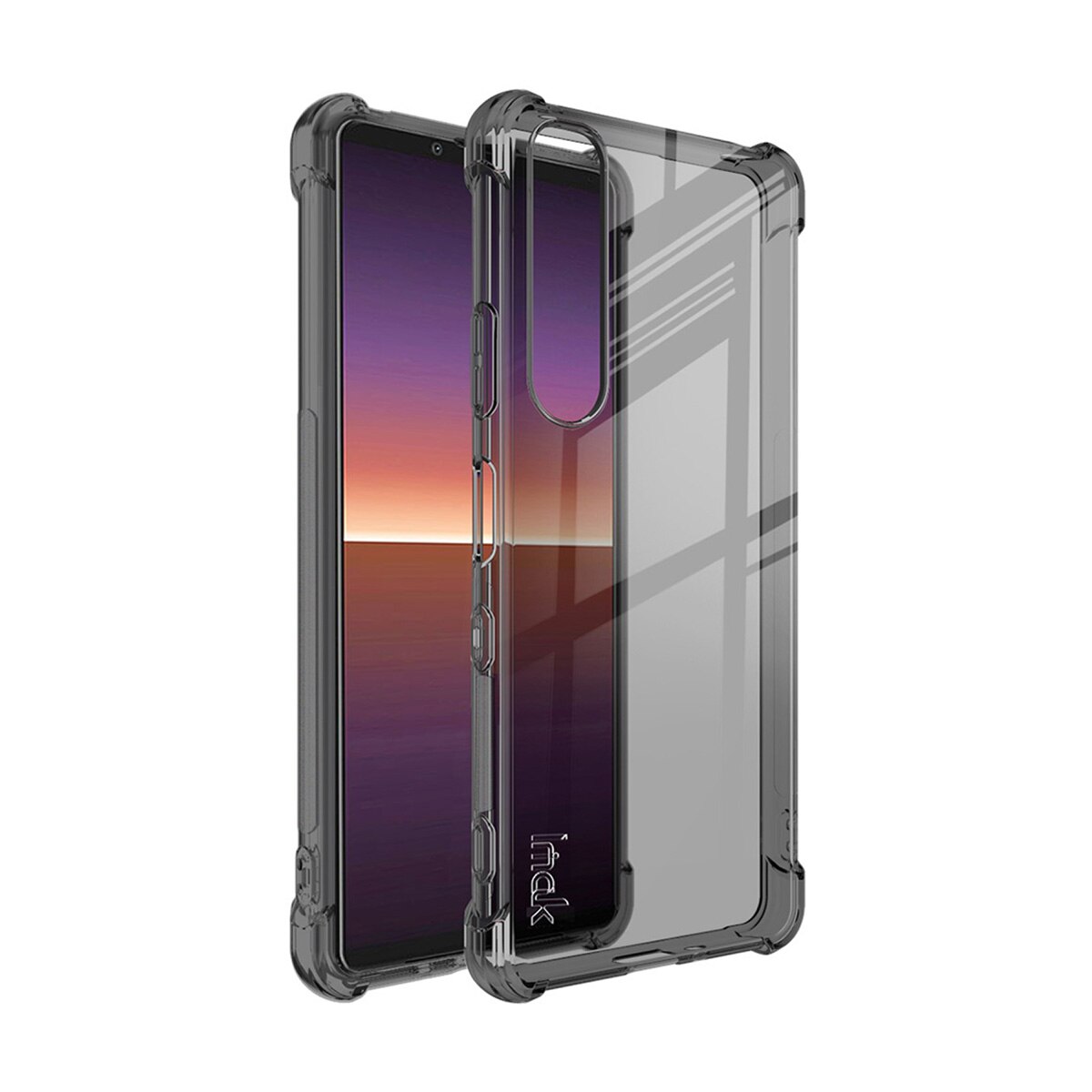 Husa de protectie IMAK SHOCKPROOF pentru XPERIA 1 III, TPU, Negru