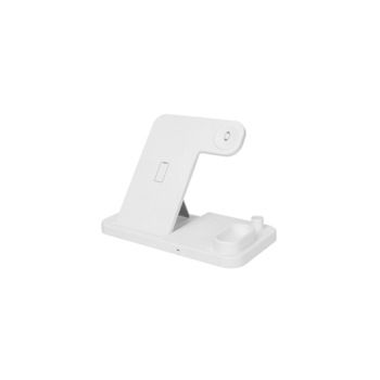 Statie incarcare pentru iPhone/Airpods/Apple Watch/ Pix pentru Ipad, cu cablu de incarcare Type C, Alb Statie incarcare pentru iPhone/Airpods/Apple Watch/ Pix pentru Ipad, cu cablu de incarcare Type C, Alb
