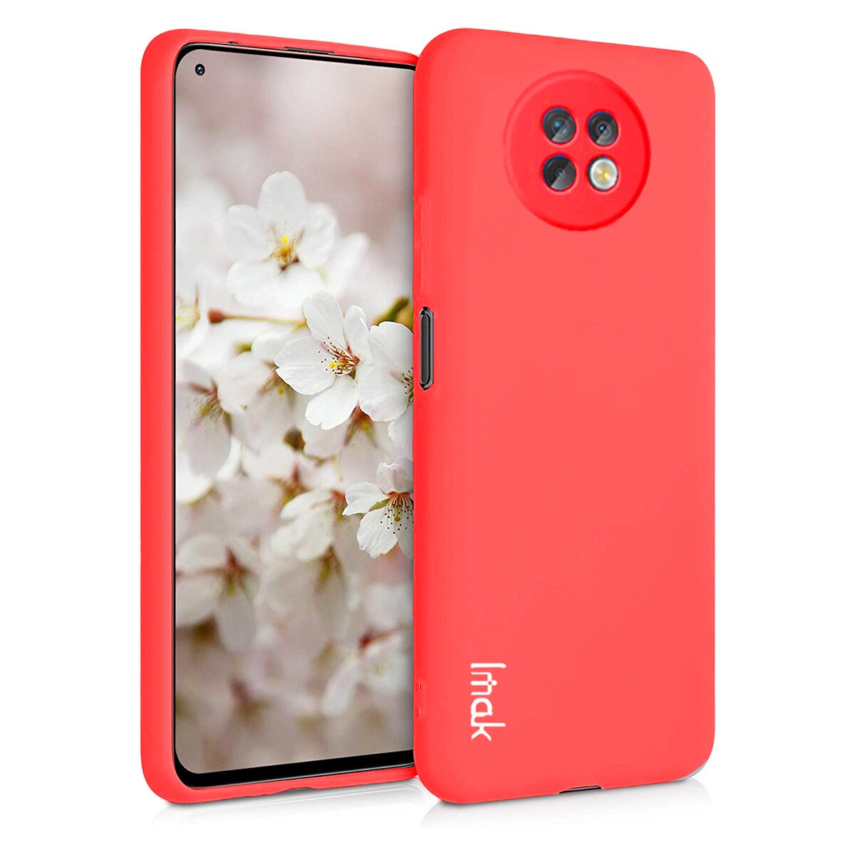 Husa de protectie IMAK COLORFULL UC-2, Xiaomi Redmi Note 9T, Rosu
