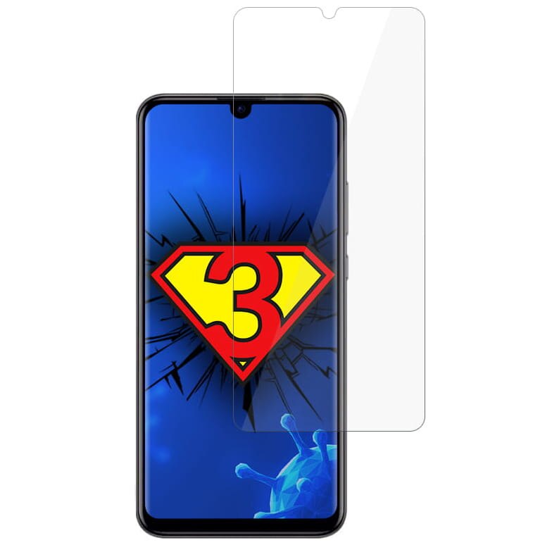 Folie de protectie antimicrobiana 3MK Silver Protection + pentru Huawei P30