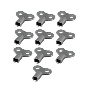 Set 10 cheite metalice pentru aerisire calorifer Set 10 cheite metalice pentru aerisire calorifer
