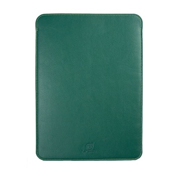 Husa laptop pentru MacBook PRO 13 inch, UNIKA, piele PU cu lana din fibre naturale, verde Husa laptop pentru MacBook PRO 13 inch, UNIKA, piele PU cu lana din fibre naturale, verde