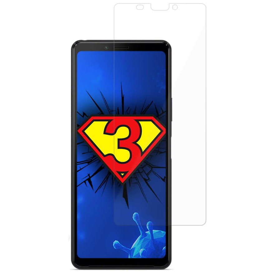 Folie de protectie antimicrobiana 3MK Silver Protection + pentru Sony Xperia 10 II