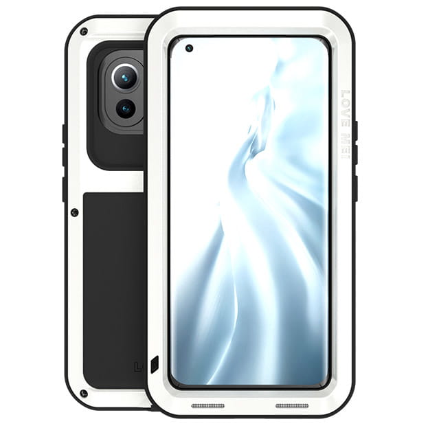 Carcasa blindata LOVE MEI Xiaomi MI 11, alba
