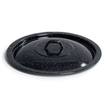 Capac oala, Orion, Email, 9.5 L, 36 cm, Negru Capac oala, Orion, Email, 9.5 L, 36 cm, Negru