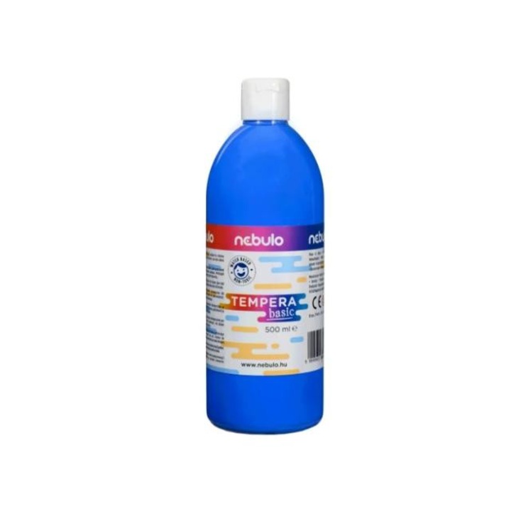 Nebulo 5283650 Nebulo: Világoskék folyékony 500ml-es tempera palackban