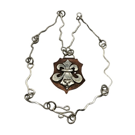 Pandantiv Argint 999 925 Model Fleur De Lys Emag Ro