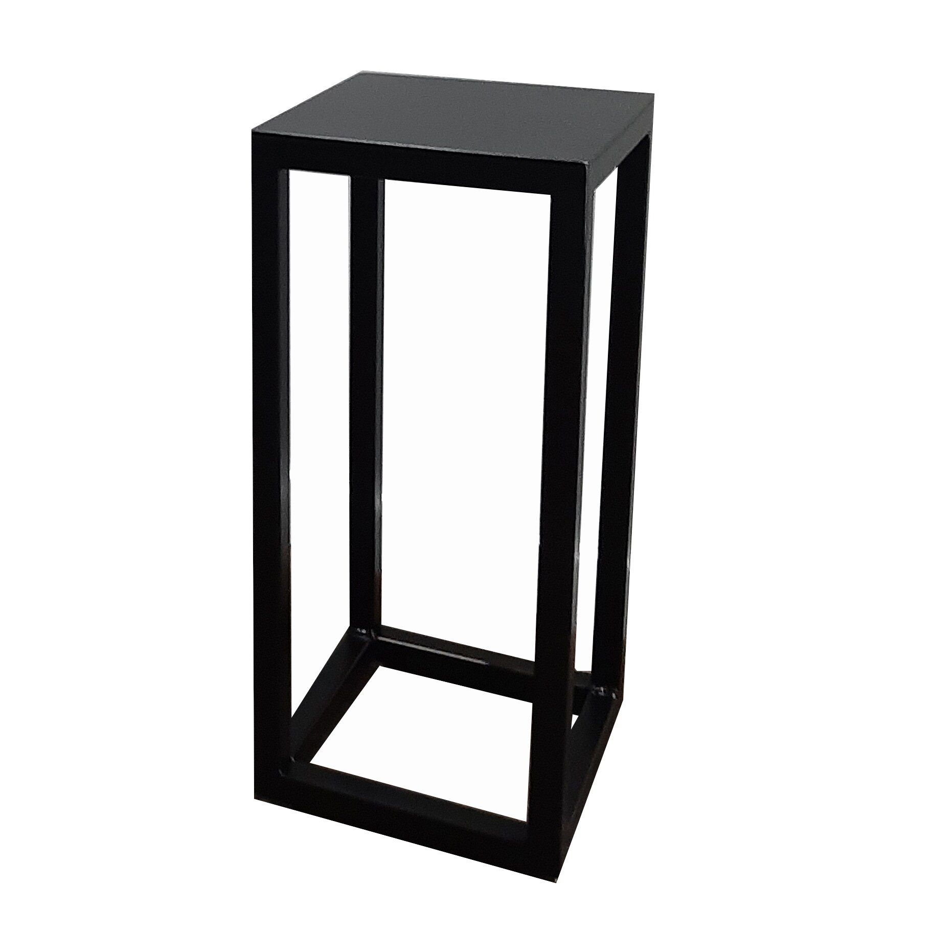 Ghiveci pentru flori, Negro Design, Negru, 24x24x100 cm