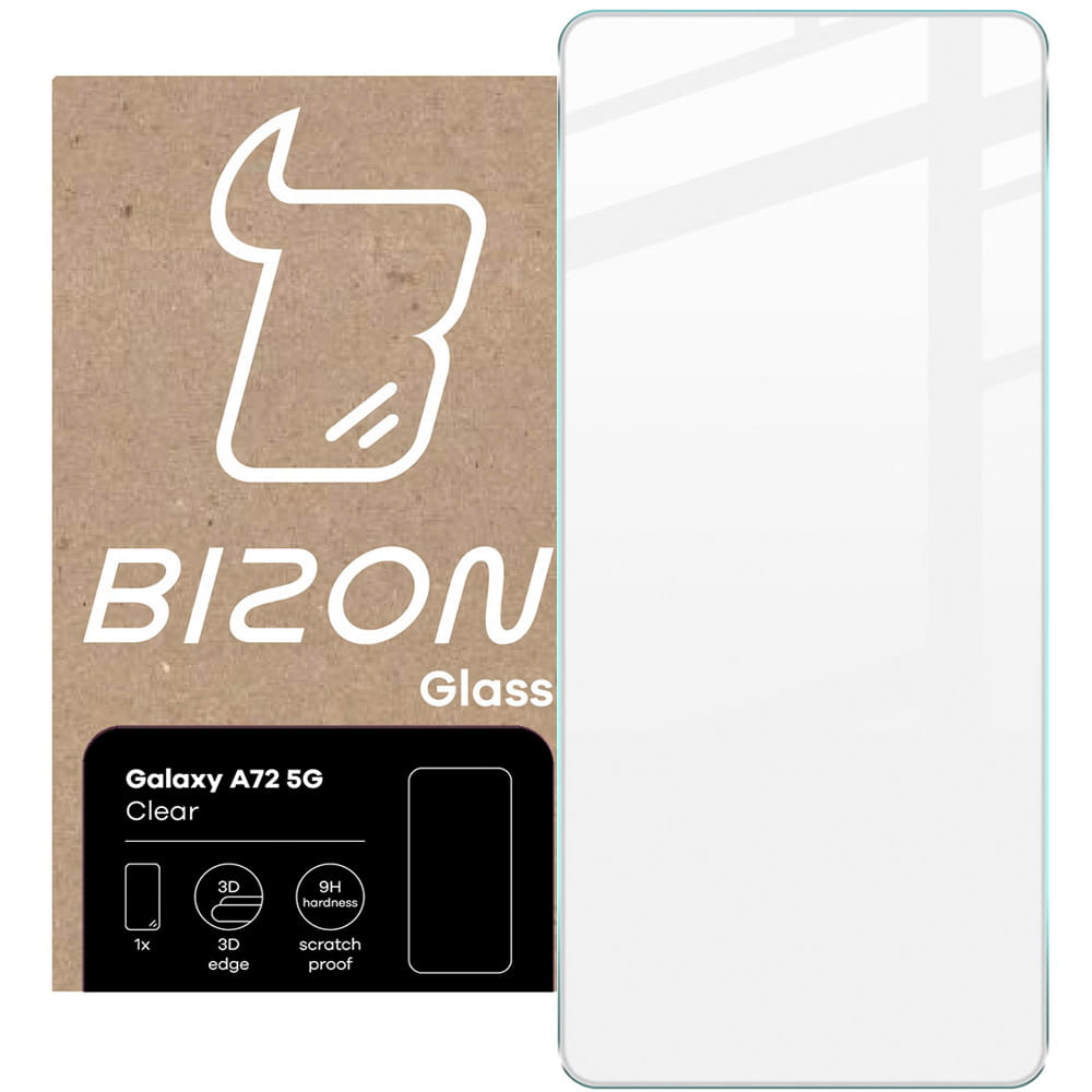 Sticla securizata Bizon Glass Clear, Galaxy A72 5G