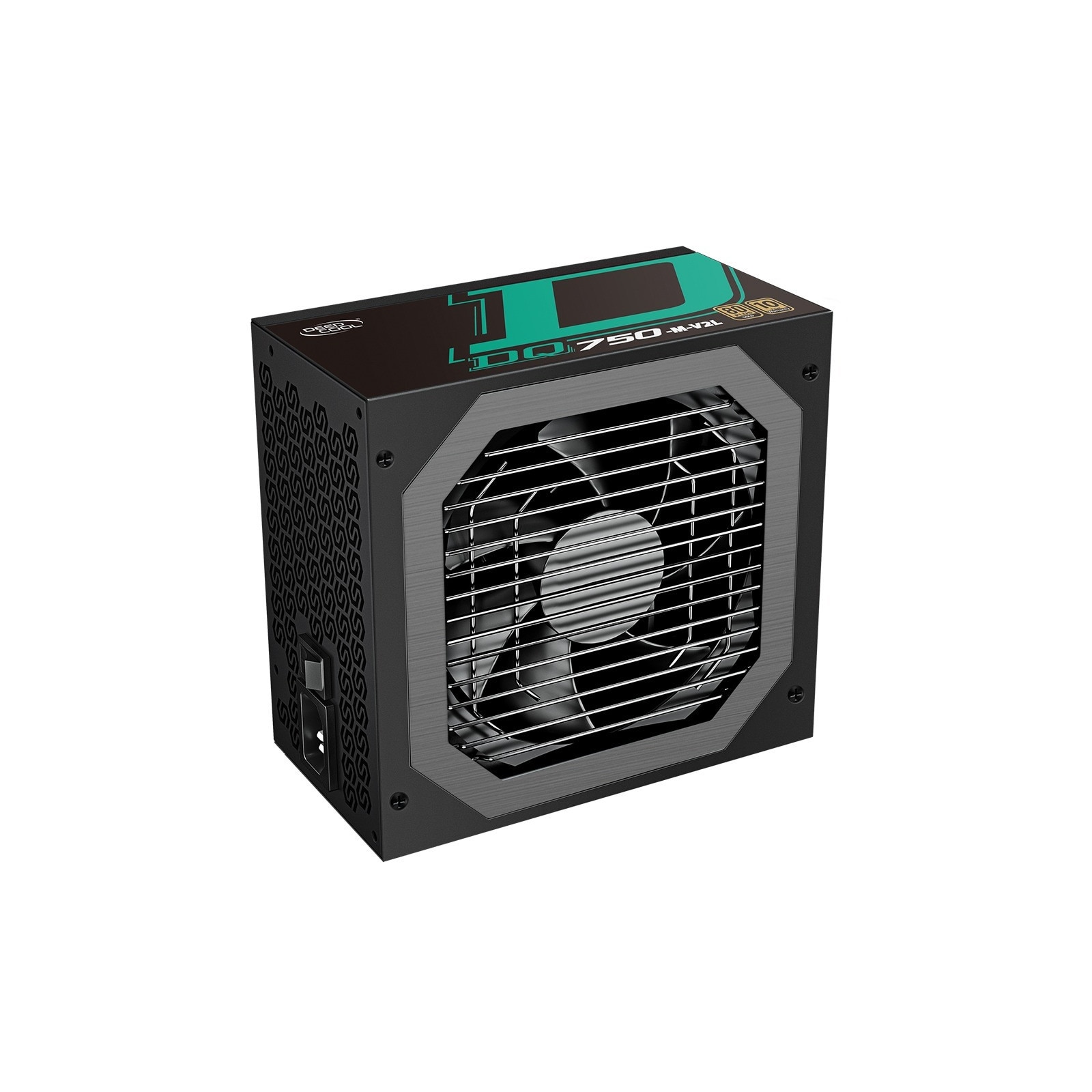 Sursa DeepCool 750W real DQ750-M V2, modulara, fan 120mm PWM, 80 Plus Gold, 87-90% eficienta, 4x PCI-E 6+2, 8x S-ATA