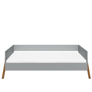 Patut copii, Lotta junior gri, Piccolo, Lemn/MDF, design minimalist, 178 x 83 x 56 cm Patut copii, Lotta junior gri, Piccolo, Lemn/MDF, design minimalist, 178 x 83 x 56 cm
