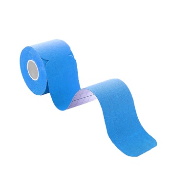 Banda Kinesiologica ODISSEY LIFE, pretaiata, impermeabila pentru ameliorarea durerii, rola cu 20 benzi de 25 cm lungime, culoare Baby Blue Banda Kinesiologica ODISSEY LIFE, pretaiata, impermeabila pentru ameliorarea durerii, rola cu 20 benzi de 25 cm lungime, culoare Baby Blue