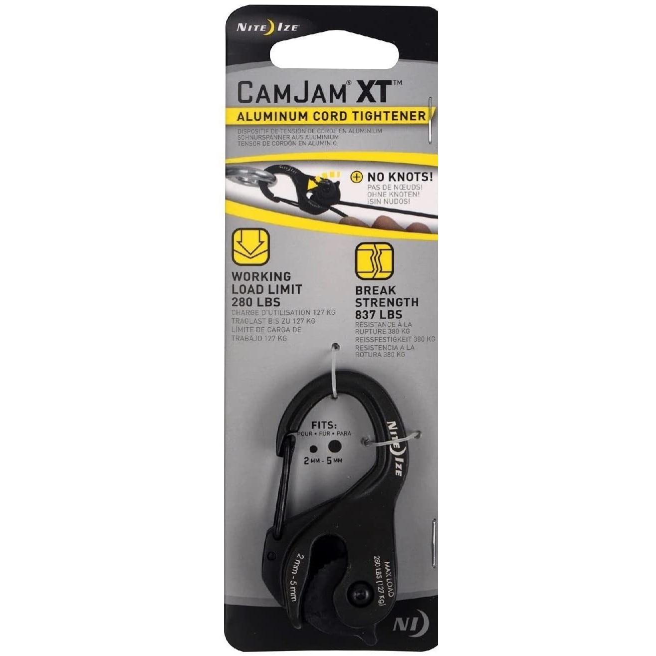 Carabina Nite Ize CamJam XT Aluminum Cord Tightener