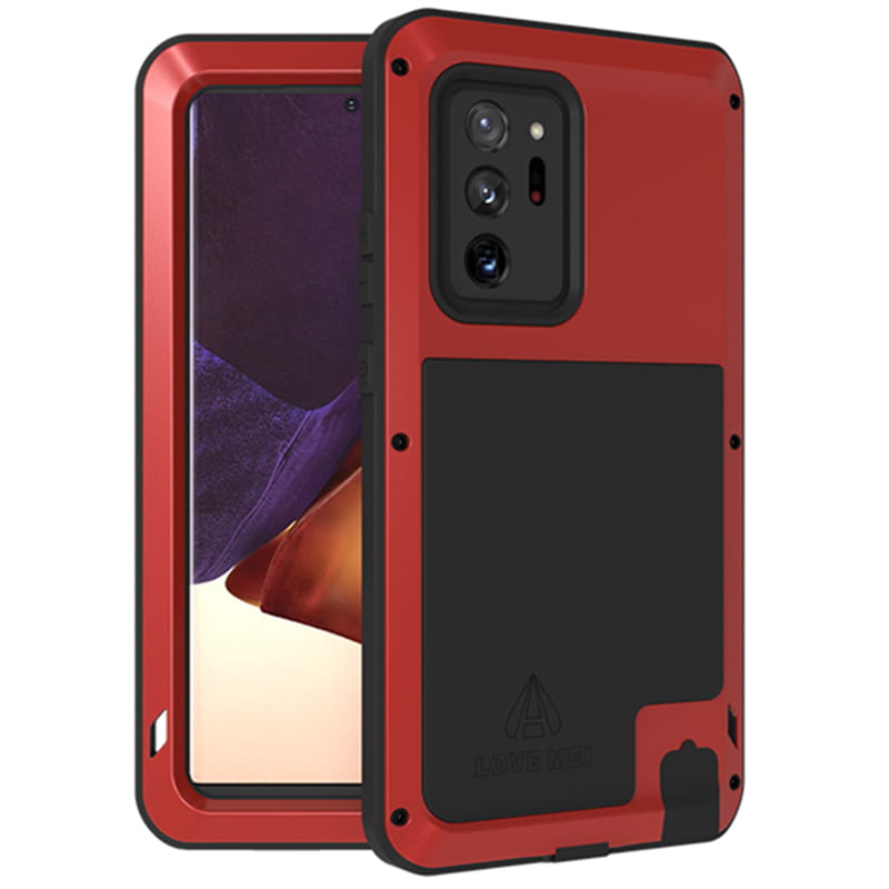 Husa protectie LOVE MEI Powerful pentru Samsung Galaxy Note 20 Ultra, TPU, Rosu