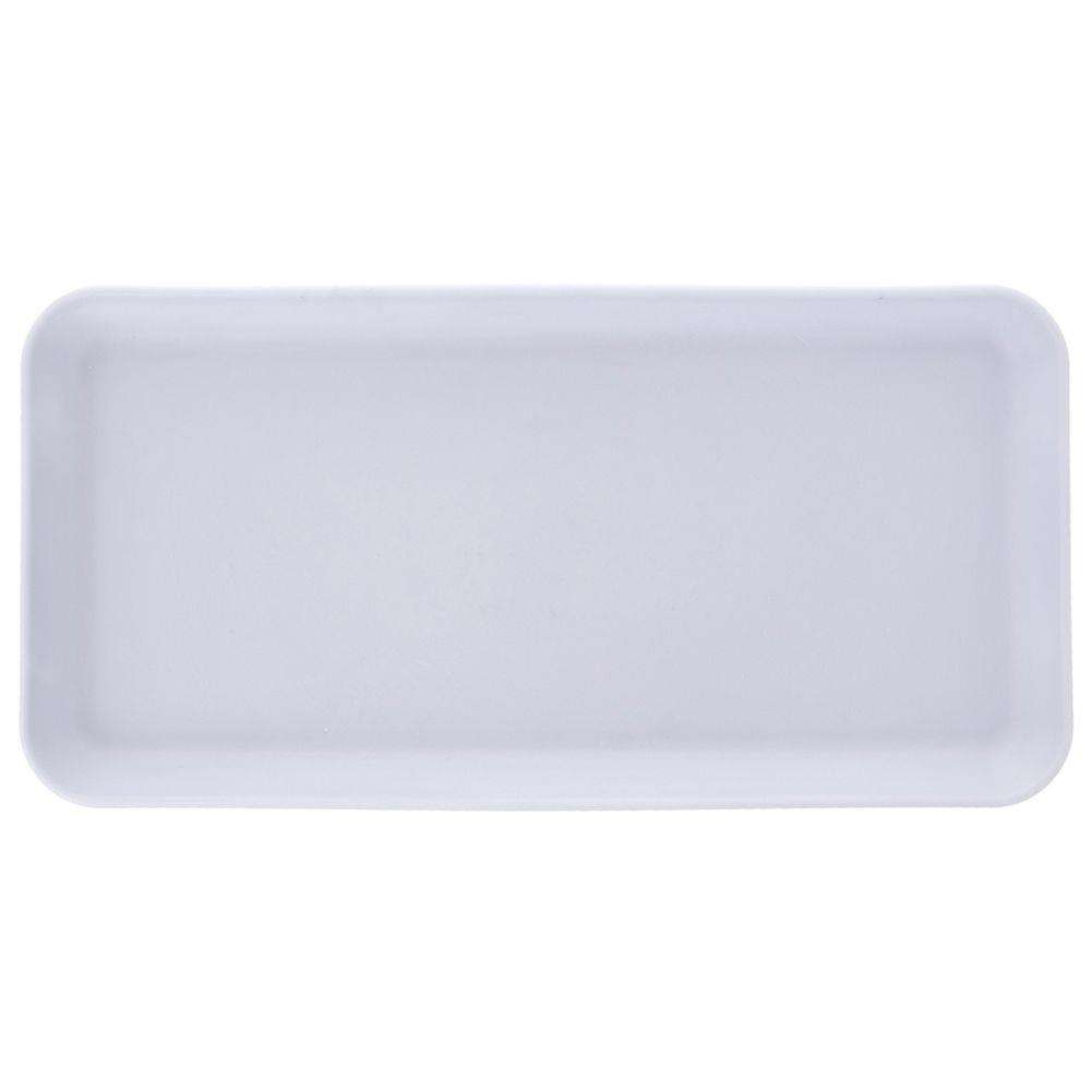 Tava servire Orion, Dreptunghiular, Plastic, 29.5 x 15 cm, Alb