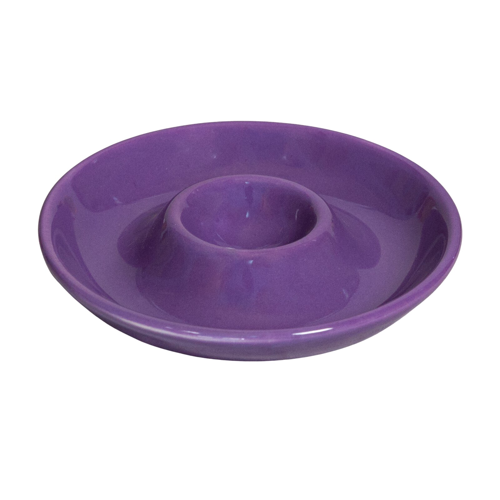 Suport de ou, model farfurie, Cesiro, Ø 12 cm, Mov Violet