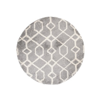Covor Boho Circle Modern L224C Bej 160x160 Covor Boho Circle Modern L224C Bej 160x160