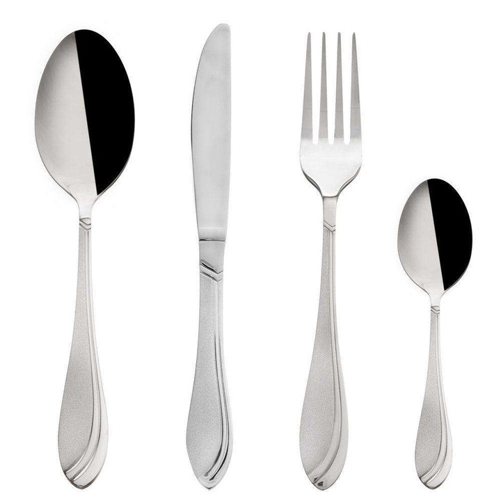 Set 24 tacamuri Satin, Orion, Inox