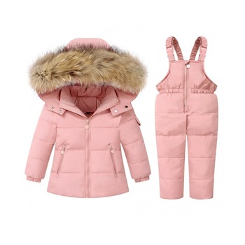 Costum ski roz Costum ski roz