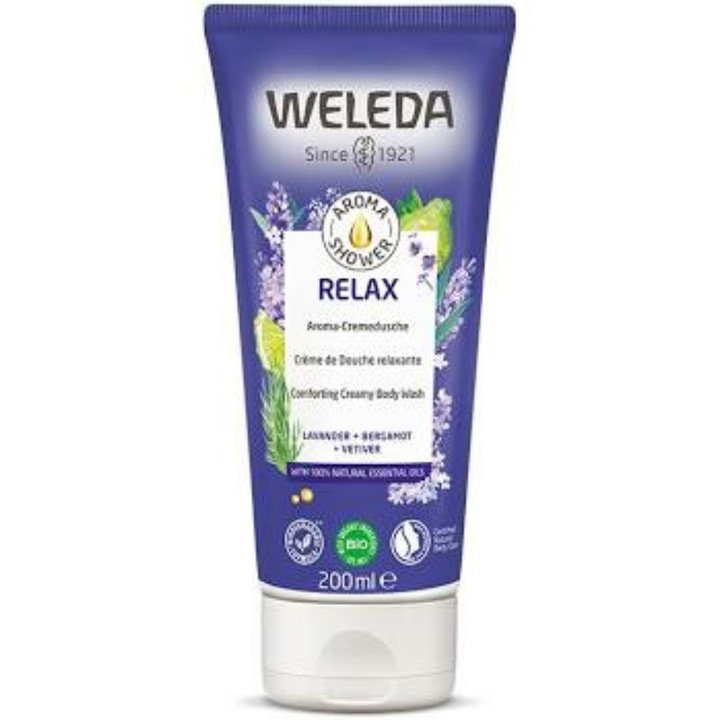 Weleda relaxáló aroma tusfürdő gél 200 ml