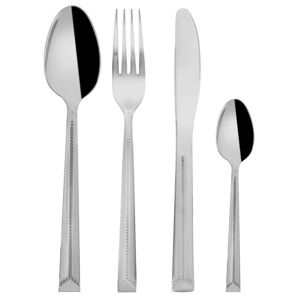 Set 24 tacamuri Bright, Orion, Inox