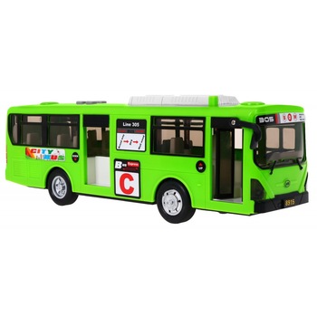Autobuz scolar pentru copii Gimbus autobuz scolar, verde Autobuz scolar pentru copii Gimbus autobuz scolar, verde