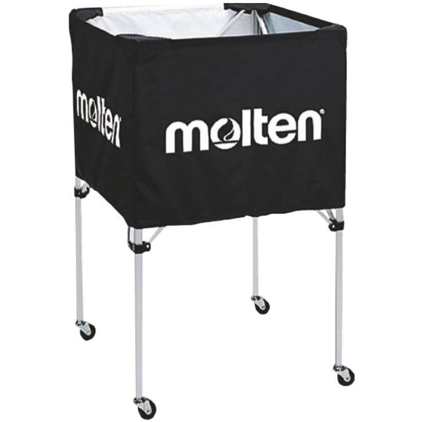 Carucior mobil Molten BK0012-K pentru 15 mingi, negru