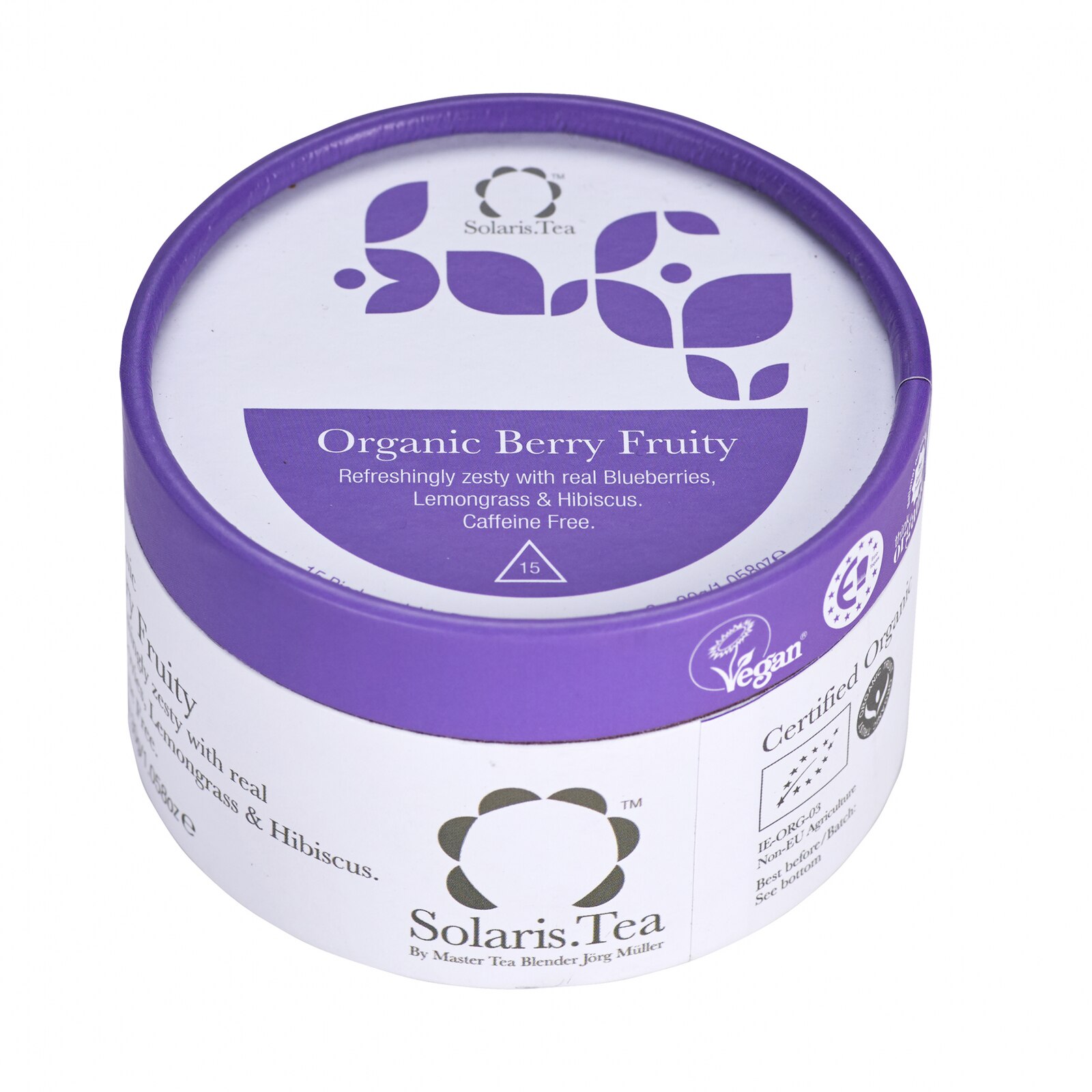 Ceai Organic Fructe de Padure 15 plicuri piramidale Solaris